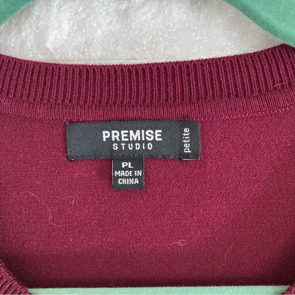 Rayon nylon blend cardigan Premise Studio/Nordstrom. Office professional style. - Picture 3 of 13